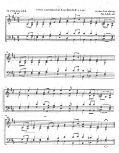 St Pius Hymn Music